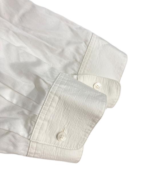 JIL SANDER NAVY（ジルサンダー ネイビー）JIL SANDER NAVY (ジルサンダー ネイビー) スキッパーブラウス ホワイト サイズ:42の古着・服飾アイテム