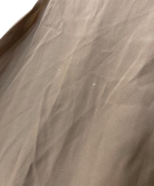 JIL SANDER（ジルサンダー）JIL SANDER (ジルサンダー) シルクノースリーブワンピース グレージュ サイズ:32の古着・服飾アイテム