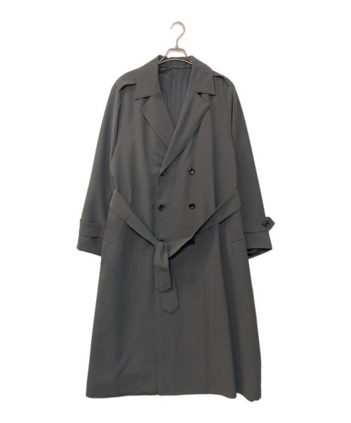 Lui's（ルイス）Lui's (ルイス) ワイドトレンチコート グレー サイズ:Sの古着・服飾アイテム