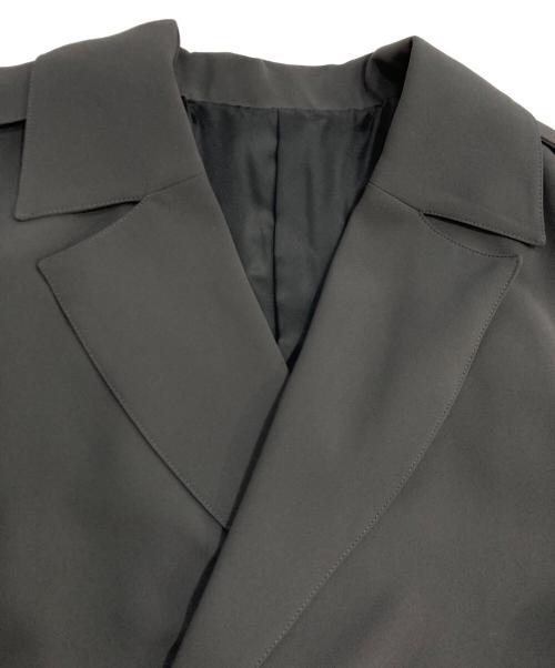Lui's（ルイス）Lui's (ルイス) ワイドトレンチコート グレー サイズ:Sの古着・服飾アイテム