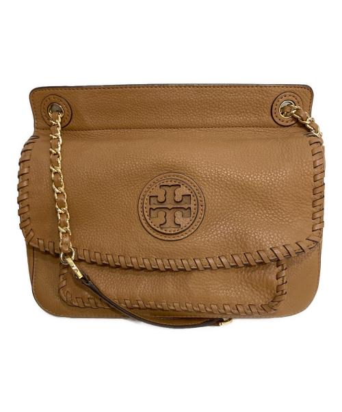 TORY BURCH（トリーバーチ）TORY BURCH (トリーバーチ) チェーンショルダーバッグ ブラウンの古着・服飾アイテム