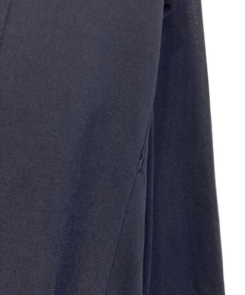 LEONARD FASHION（レオナールファッション）LEONARD FASHION (レオナールファッション) カンカン素材ビジューカーディガン ネイビー サイズ:Mの古着・服飾アイテム