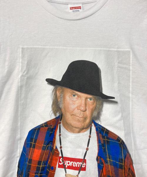 SUPREME（シュプリーム）SUPREME (シュプリーム) Neil Young Tee ニールヤング ホワイト サイズ:Mの古着・服飾アイテム
