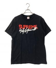 SUPREME×YOHJI YAMAMOTO（シュプリーム×ヨウジヤマモト）の古着「Logo Tee ロゴT」｜ブラック