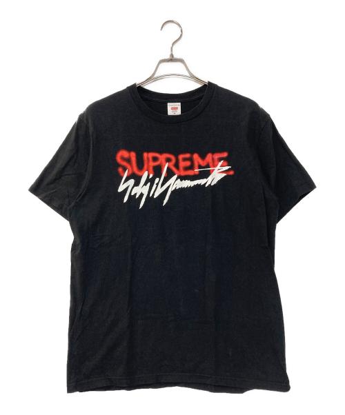SUPREME（シュプリーム）SUPREME (シュプリーム) YOHJI YAMAMOTO (ヨウジヤマモト) Logo Tee ロゴT ブラック サイズ:Mの古着・服飾アイテム