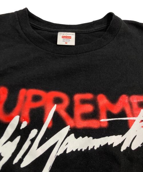 SUPREME（シュプリーム）SUPREME (シュプリーム) YOHJI YAMAMOTO (ヨウジヤマモト) Logo Tee ロゴT ブラック サイズ:Mの古着・服飾アイテム