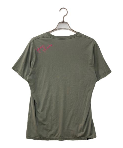 Thee Hysteric XXX（ジィ ヒステリックトリプルエックス）Thee Hysteric XXX (ジィ ヒステリックトリプルエックス) Johnny Thunders (ジョニーサンダース) JN N COLD BLOOD Tシャツ グリーン サイズ:Lの古着・服飾アイテム