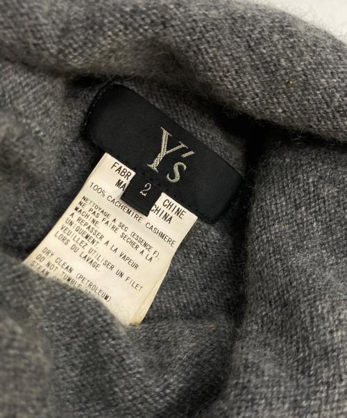 Y's（ワイズ）Y's (ワイズ) カシミヤタートルネックニット グレー サイズ:2の古着・服飾アイテム