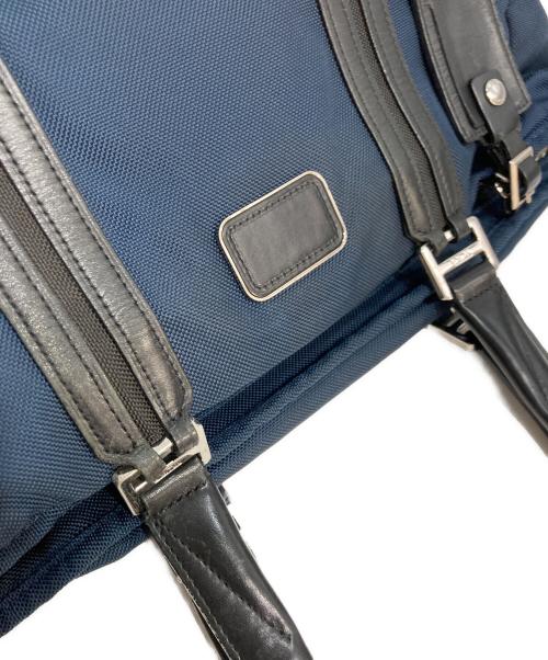 TUMI（トゥミ）TUMI (トゥミ) JARVIS ジャーヴィス ナイロンレザートートバッグ ブラック×ネイビーの古着・服飾アイテム