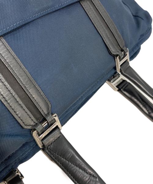 TUMI（トゥミ）TUMI (トゥミ) JARVIS ジャーヴィス ナイロンレザートートバッグ ブラック×ネイビーの古着・服飾アイテム