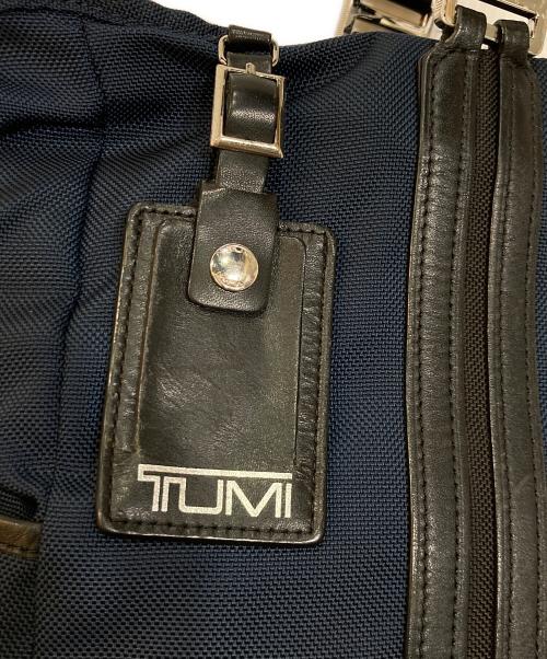 TUMI（トゥミ）TUMI (トゥミ) JARVIS ジャーヴィス ナイロンレザートートバッグ ブラック×ネイビーの古着・服飾アイテム