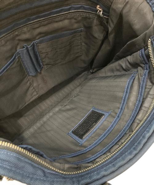 TUMI（トゥミ）TUMI (トゥミ) JARVIS ジャーヴィス ナイロンレザートートバッグ ブラック×ネイビーの古着・服飾アイテム