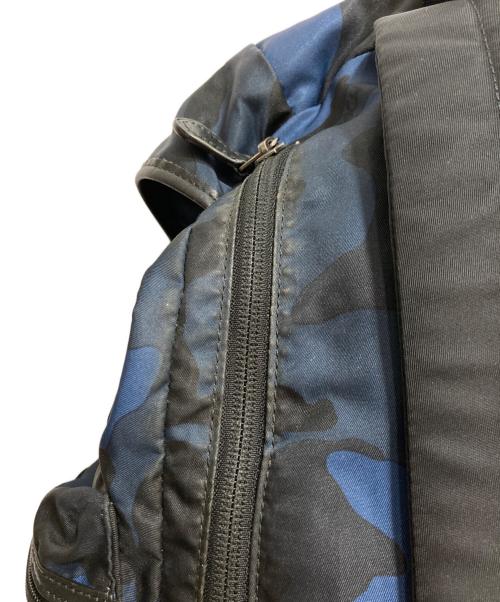 COACH（コーチ）COACH (コーチ) Terrain Trek Pack In Printed Nylon カモフラ柄バックパック ブルーの古着・服飾アイテム