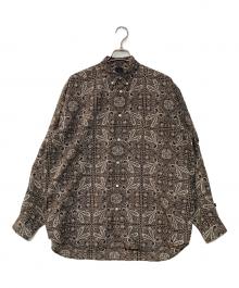 DAIWA PIER39（ダイワ ピア39）の古着「TECH BUTTON DOWN L/S SHIRT」｜ブラウン