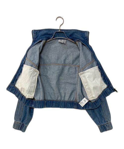 adidas（アディダス）adidas (アディダス) エッセンシャルズ デニム トラックトップ インディゴ サイズ:Sの古着・服飾アイテム