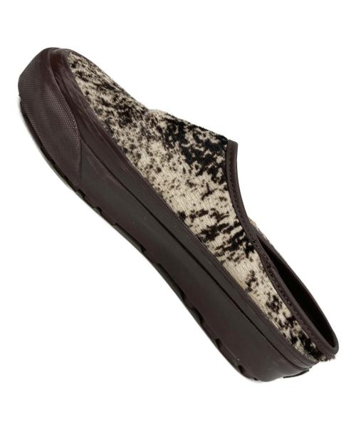 VANS（ヴァンズ）VANS (ヴァンズ) ハラコスリッポン ブラウン サイズ:24.5の古着・服飾アイテム