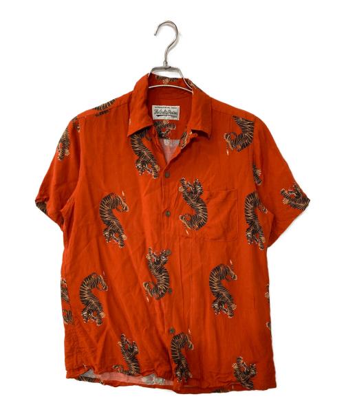 WACKO MARIA（ワコマリア）WACKO MARIA (ワコマリア) HAWAIIAN SHIRT S/S (TYPE-18) オレンジ サイズ:Sの古着・服飾アイテム