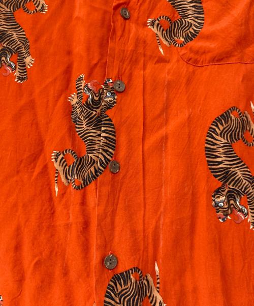 WACKO MARIA（ワコマリア）WACKO MARIA (ワコマリア) HAWAIIAN SHIRT S/S (TYPE-18) オレンジ サイズ:Sの古着・服飾アイテム