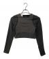 on（オン）の古着「Studio Knit Long-T Crop スタジオニットロングクロップトップ」｜グレー