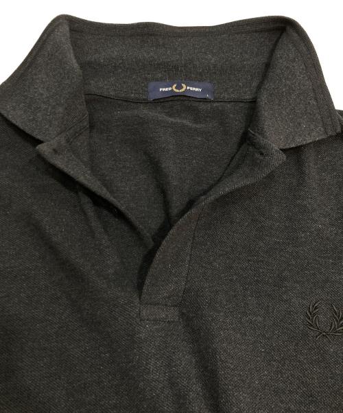 FRED PERRY（フレッドペリー）FRED PERRY (フレッドペリー) The Fred Perry Shirt ポロシャツ ブラック サイズ:Lの古着・服飾アイテム