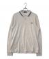 FRED PERRY（フレッドペリー）の古着「The Fred Perry Shirt 長袖ポロシャツ」｜ベージュ