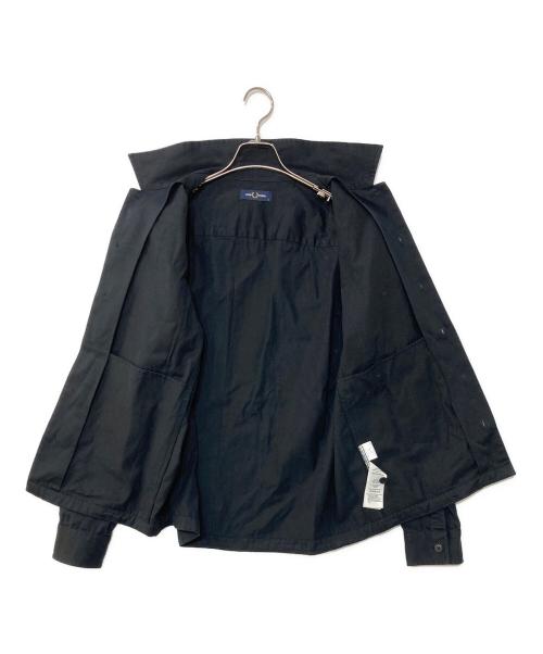 FRED PERRY（フレッドペリー）FRED PERRY (フレッドペリー) Twill Overshirt シャツジャケット ブラック サイズ:Mの古着・服飾アイテム