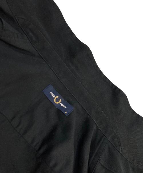 FRED PERRY（フレッドペリー）FRED PERRY (フレッドペリー) Twill Overshirt シャツジャケット ブラック サイズ:Mの古着・服飾アイテム