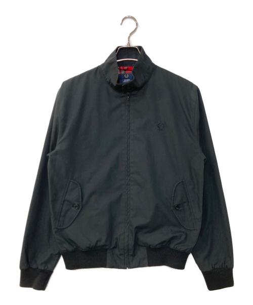FRED PERRY（フレッドペリー）FRED PERRY (フレッドペリー) Harrington Jacket ハリントンジャケット ブラック サイズ:Mの古着・服飾アイテム