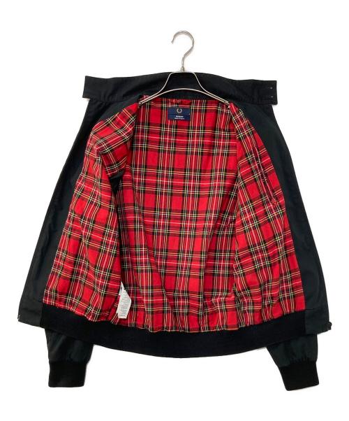 FRED PERRY（フレッドペリー）FRED PERRY (フレッドペリー) Harrington Jacket ハリントンジャケット ブラック サイズ:Mの古着・服飾アイテム
