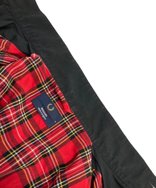 FRED PERRY（フレッドペリー）FRED PERRY (フレッドペリー) Harrington Jacket ハリントンジャケット ブラック サイズ:Mの古着・服飾アイテム