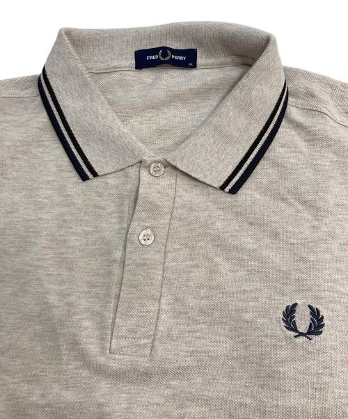 FRED PERRY（フレッドペリー）FRED PERRY (フレッドペリー) The Fred Perry Shirt ポロシャツ ベージュ サイズ:XLの古着・服飾アイテム