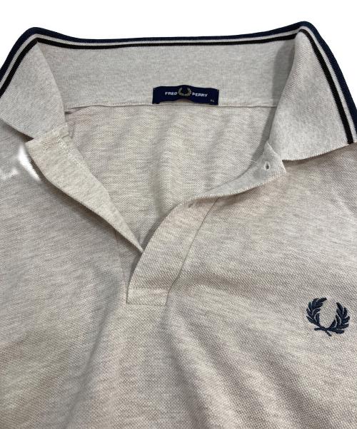 FRED PERRY（フレッドペリー）FRED PERRY (フレッドペリー) The Fred Perry Shirt ポロシャツ ベージュ サイズ:XLの古着・服飾アイテム