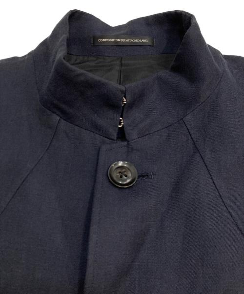 Y's for men（ワイズフォーメン）Y's for men (ワイズフォーメン) リネンミリタリージャケット ネイビー サイズ:記載なしの古着・服飾アイテム