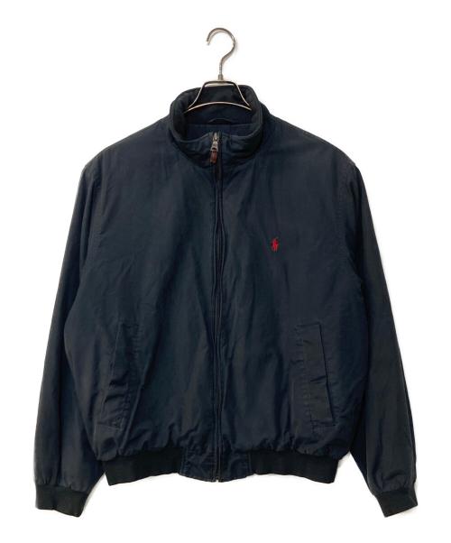 POLO RALPH LAUREN（ポロ・ラルフローレン）POLO RALPH LAUREN (ポロ・ラルフローレン) ブルゾン ネイビー サイズ:Lの古着・服飾アイテム