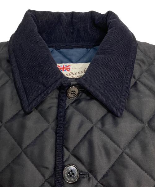 Traditional Weatherwear（トラディショナルウェザーウェア）Traditional Weatherwear (トラディショナルウェザーウェア) キルティングコート ブラック サイズ:42の古着・服飾アイテム