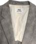 中古・古着 ZARA (ザラ) リネンレーヨンセットアップスーツ ベージュ サイズ:JKT EUR54/PANT EUR46：7000円