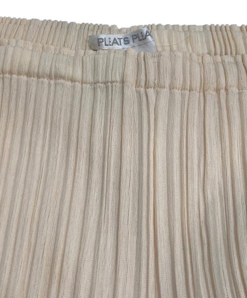 PLEATS PLEASE（プリーツプリーズ）PLEATS PLEASE (プリーツプリーズ) プリーツイージーパンツ アイボリー サイズ:2の古着・服飾アイテム