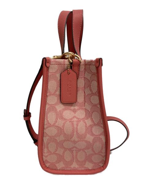 COACH（コーチ）COACH (コーチ) デンプシー トート 22 ピンクの古着・服飾アイテム