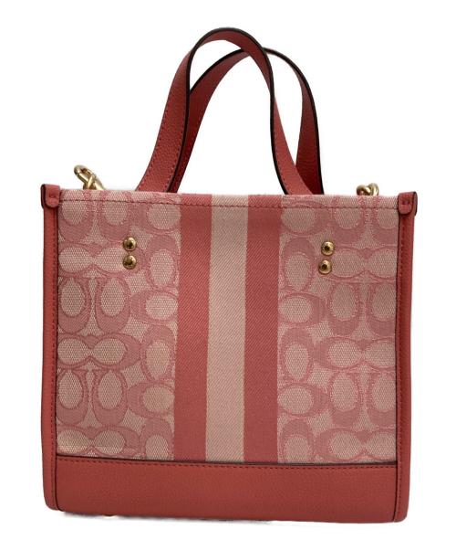COACH（コーチ）COACH (コーチ) デンプシー トート 22 ピンクの古着・服飾アイテム