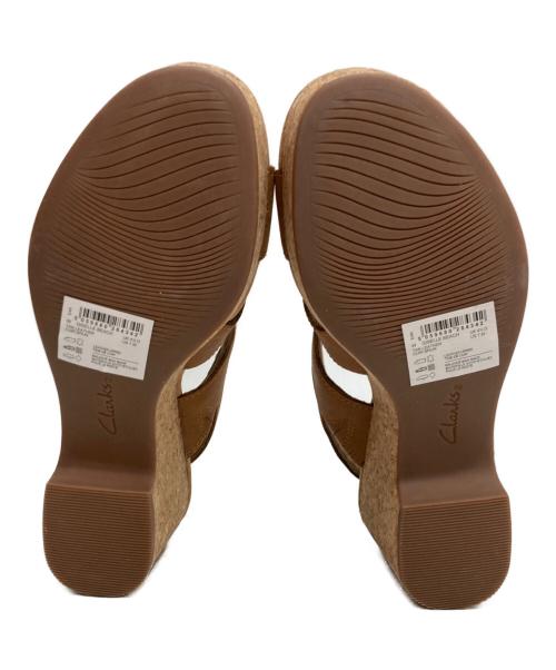 CLARKS（クラークス）CLARKS (クラークス) GISELLE BEACH ジゼルビーチ ブラウン サイズ:UK4 1/2Dの古着・服飾アイテム