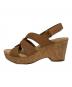 CLARKS (クラークス) GISELLE BEACH ジゼルビーチ ブラウン サイズ:UK4 1/2D：6000円