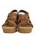 中古・古着 CLARKS (クラークス) GISELLE BEACH ジゼルビーチ ブラウン サイズ:UK4 1/2D：6000円