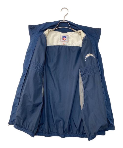 NFL（ナショナル・フットボール・リーグ）NFL (ナショナル・フットボール・リーグ) チームロゴジップジャケット ネイビー サイズ:XLの古着・服飾アイテム