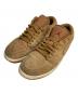 NIKE（ナイキ）の古着「AIR JORDAN 1 LOW SE FLAX/FLAX-VARSITY RED-MUSLIN エア ジョーダン 1 LOW SE」｜ブラウン