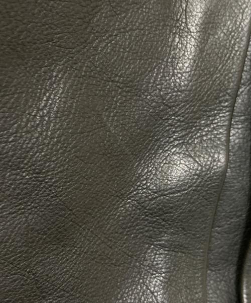 Denham（デンハム）Denham (デンハム) 切替デザイン ジップアップ ライダースジャケット ブラック サイズ:XSMALLの古着・服飾アイテム