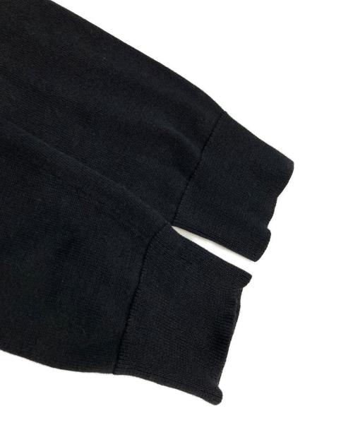 FRED PERRY（フレッドペリー）FRED PERRY (フレッドペリー) CLASSIC V NECK JUMPER クラシック Vネック ジャンパー  ブラック サイズ:Lの古着・服飾アイテム