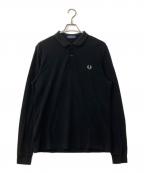 FRED PERRYフレッドペリー）の古着「The Fred Perry L/S Shirt」｜ブラック