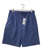 ATMOSアトモス）の古着「2-Tuck Baggy Shorts 2 タック バギー ショーツ」｜ブルー