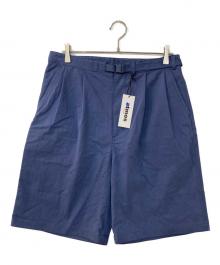 ATMOS（アトモス）の古着「2-Tuck Baggy Shorts 2 タック バギー ショーツ」｜ブルー