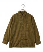 PENDLETONペンドルトン）の古着「60`sウールオープンカラーシャツ」｜ブラウン